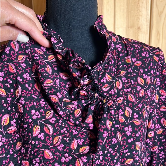 LONDON TIMES Smocked Tiered Dress - Picture 9 of 13